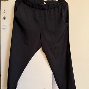 H&M Black High-Waist Pants
